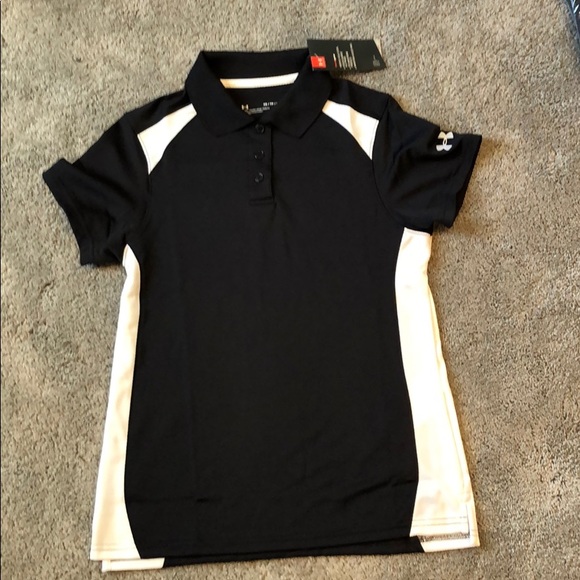 NWT Women’s Under Armour Color Block Polo Shirt - Picture 7 of 13